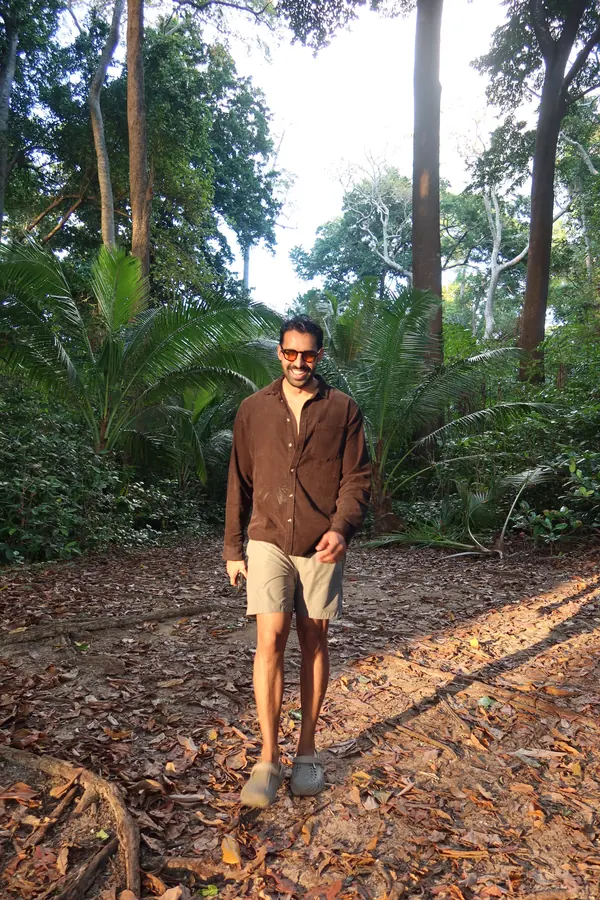 In the field with Big Soil